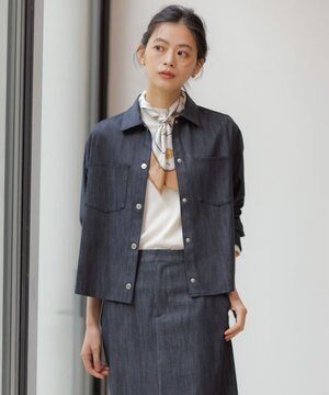  セルロースシャンブレー ジャケット