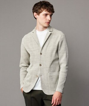  【オリジナルオーガニックコットン使用】JOE COTTON ニット ジャケット