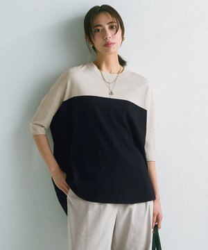 【人気のため新色追加・接触冷感・UVカット・洗える】 VIS/NYハイゲージ プルオーバー