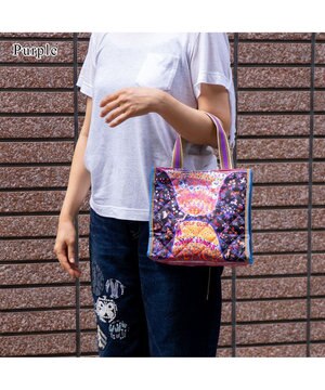  ガーデンゴルフクラブキルト ハンドバッグ 手提げ