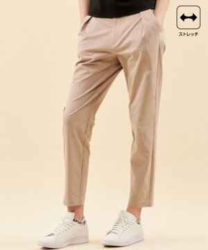  【WOMEN】【ストレッチ】きれいめテーパードパンツ