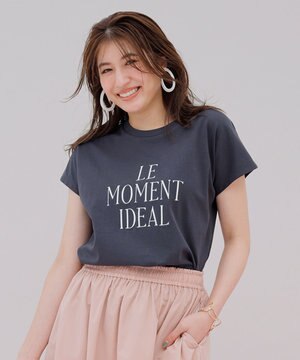 【UVケア/接触冷感】汗ジミ防止 撥水ロゴT