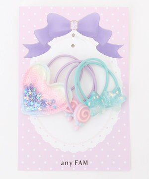  【WEB限定】ヘアゴム3SET（ユメカワ）