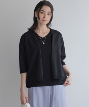  【WEB限定】ルーズリーニット カーディガン
