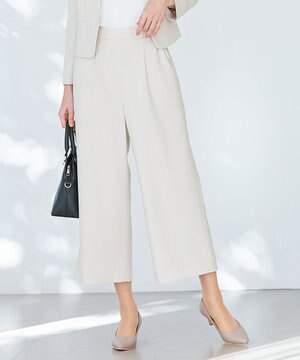  【セットアップ対応】セレモニーダブルクロス ワイド パンツ