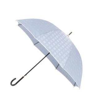  LANVIN en Bleu 長傘 ジャカード×パイピング