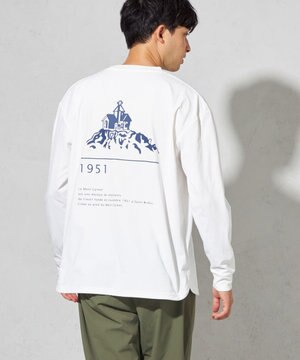 【UNISEX】吸水速乾 LMCバックプリントロングスリーブTシャツ（L・XLサイズ）