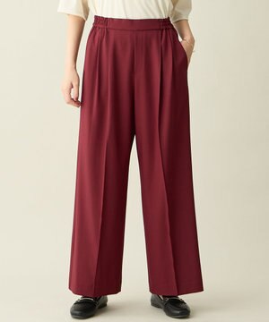  【ウエストゴム】イージーワイドパンツ
