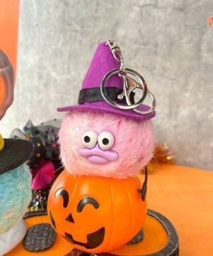  まじょまじょモンスターぬいぐるみキーホルダー