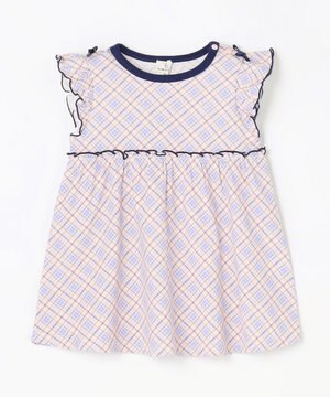  【80-100㎝】 サマーチェックチュニック