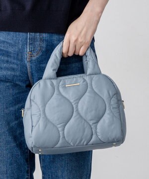  キルティング ボストン バッグ