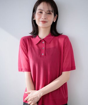  【先行予約】シアーポロ ニット