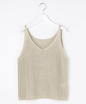  ペーパーコットンメッシュ ベスト