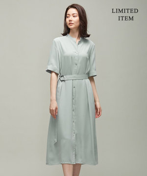 【WEB限定】 Soft Satin ワンピース