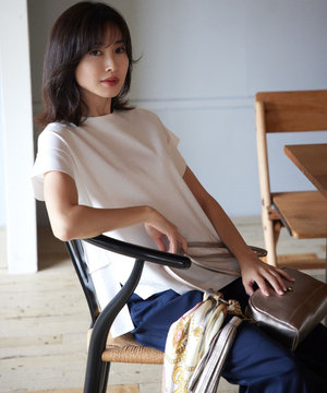 バックフリル カットソー