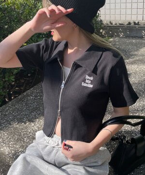  ダブルジップトップス