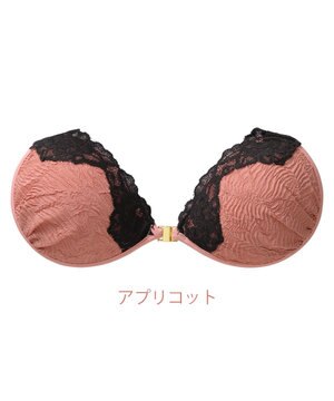  【NuBra / ボリュームアップ】パテッドヌーブラ ヴァレリア  ストラップレスで肩こり軽減 ストレスフリー