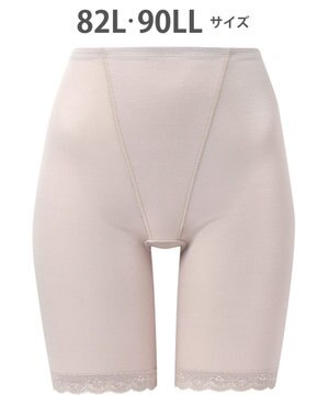  ガードル ソフトな着用感 綿混素材(身生地部) おなか押さえ ロング丈 NV0761 ウイング／ワコール