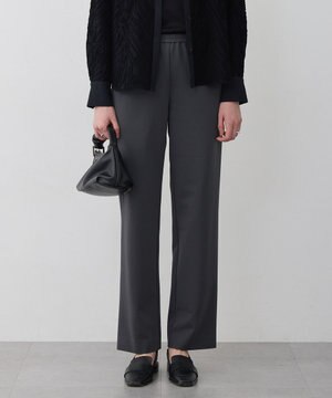  ナイロンストレッチポンチ セミワイドパンツ