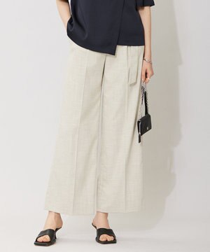 【洗える】Vi/Peブッチャー タックワイドパンツ