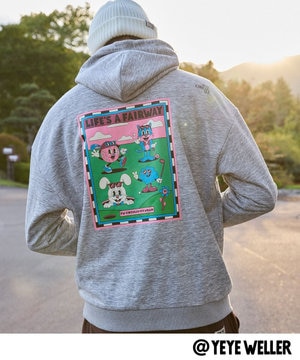 【UNISEX】【コラボアイテム】Yeyeコラボ フーディ ゴルフ