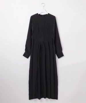  【GOLD LABEL】シルクワッシャー 長袖ワンピース