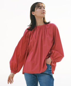 【ANSWER for コンサバフェミニン】オールギャザーブラウス