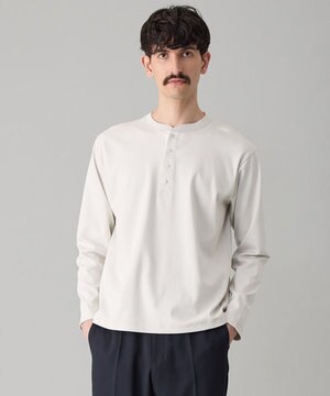  3シーズンスウェット ヘンリーネックTEE