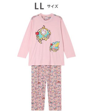  ツモリチサト パジャマ 綿100%(本体) 天竺素材 長袖 長ズボン レディース UDX591 /ワコール