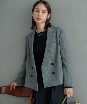  シックツイード ジャケット