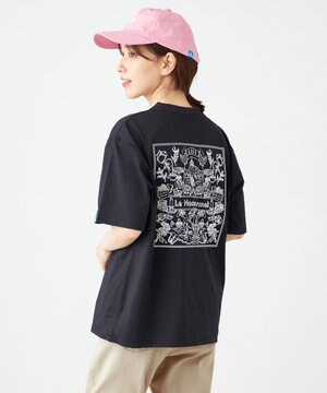【UVカット・吸水速乾・ストレッチ・軽量 】バンダナバックプリントＴシャツ