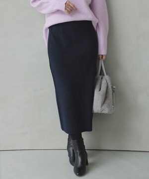 CICA加工 ニット タイト スカート
