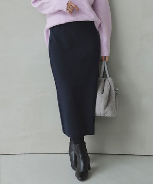 CICA加工 ニット タイト スカート