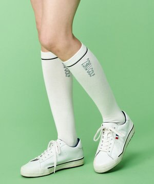  【WOMEN】ロゴ ハイソックス