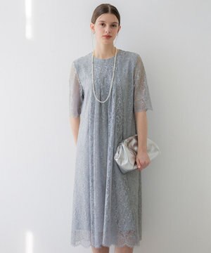  【APPLAUDIR】ブライトフラワーレース ドレス