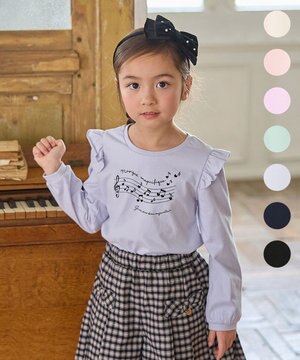  【WEB限定】7days プリント 長袖Tシャツ