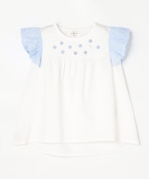  【80-100㎝】 petit fleur エンブロイダリーチュニック