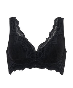  【BRADELIS Me / ノンワイヤー・コンパクト補正】 フロントホックブラ24A1 フロントファスナー