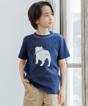  【100-130cm】 バックブルTシャツ