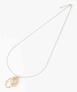  トリプル リング ネックレス