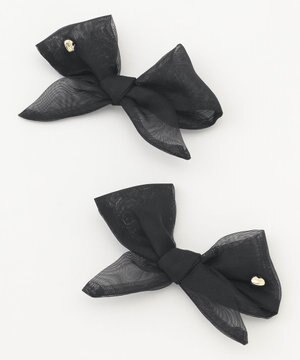  チュールリボン シュークリップ