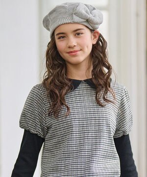  【Fサイズ】ニットリボンベレー