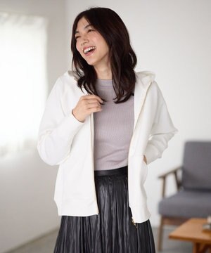 ダブルジップパーカー