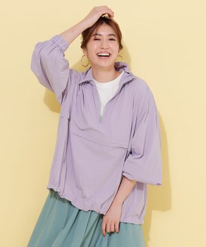 【撥水/UVケア/接触冷感】シャカ楽ストレッチ ブルゾン