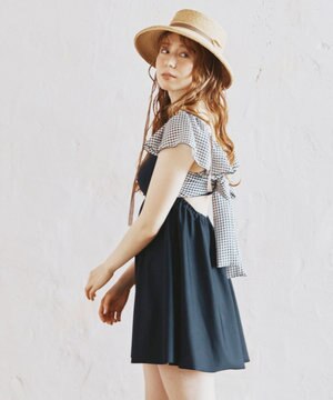  Aラインワンピース水着　9M 　【San-ai Resort（サンアイリゾート）】