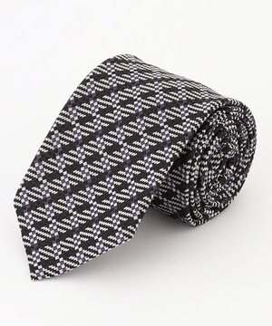  ジオメチェック　ネクタイ