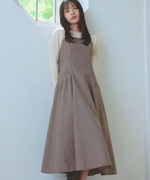  バッグリボン ジャンパースカート