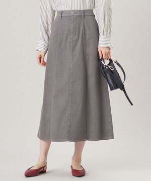  【洗える】ウスカルデニム スカート
