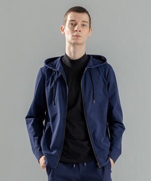  新素材【水滴除去性/洗える/ストレッチ】 デューエイトタックジャージー   ジップアップパーカー