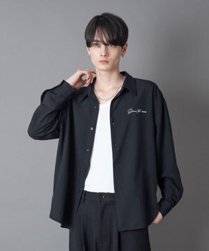  ワンポイントルーズシャツ（LS）